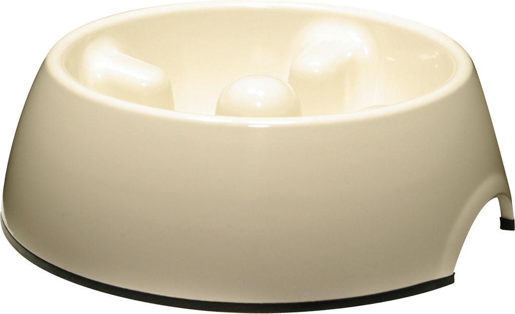 Dogit Hunde Antischling Napf Hundenapf 1200ml, Farbe:Weiß