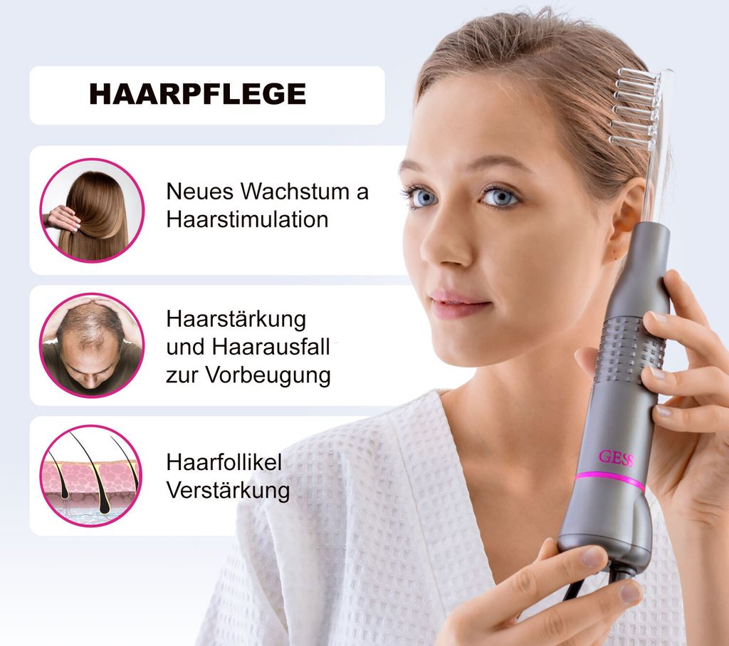 Darsonval, Hochfrequenz, Hautstraffung, Akne- und Produktbild 4