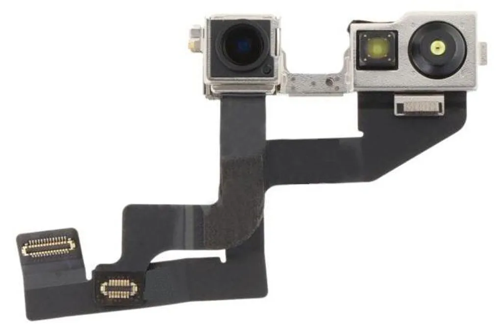 Caméra avant iPhone 16e Haute Définition avec capteur de proximité intégré