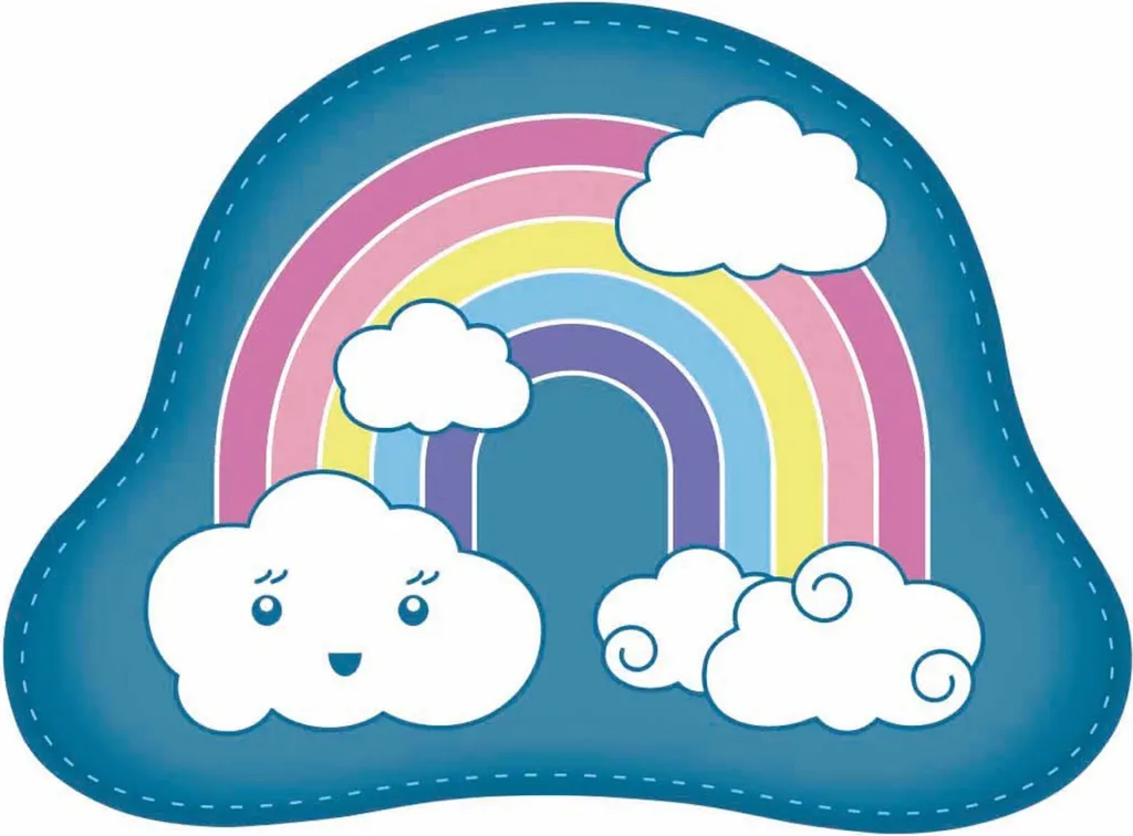 Step by Step accessori per lo zaino Magic Mags - Flash Rainbow Neyla colorato