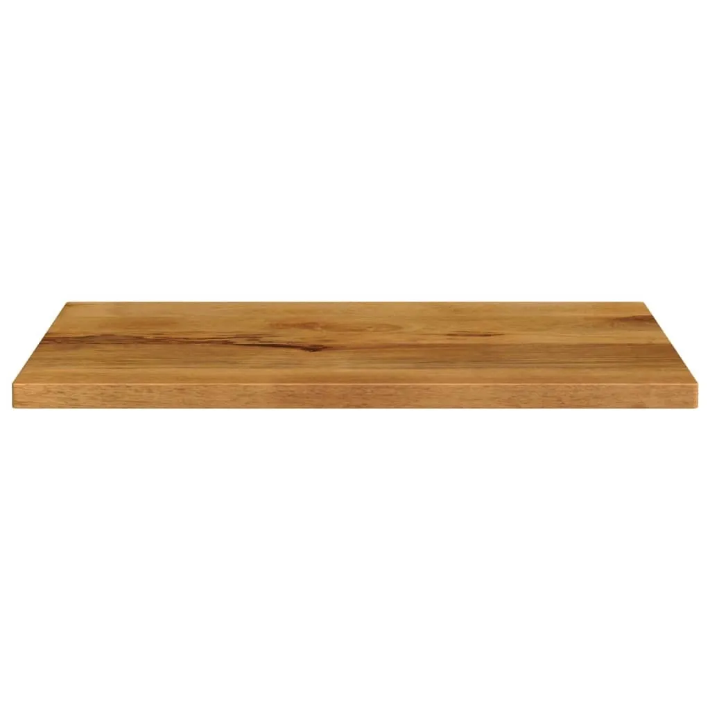 vidaXL Piano da tavolo 80x50x2,5 cm rettangolare in legno massiccio di mango - 2