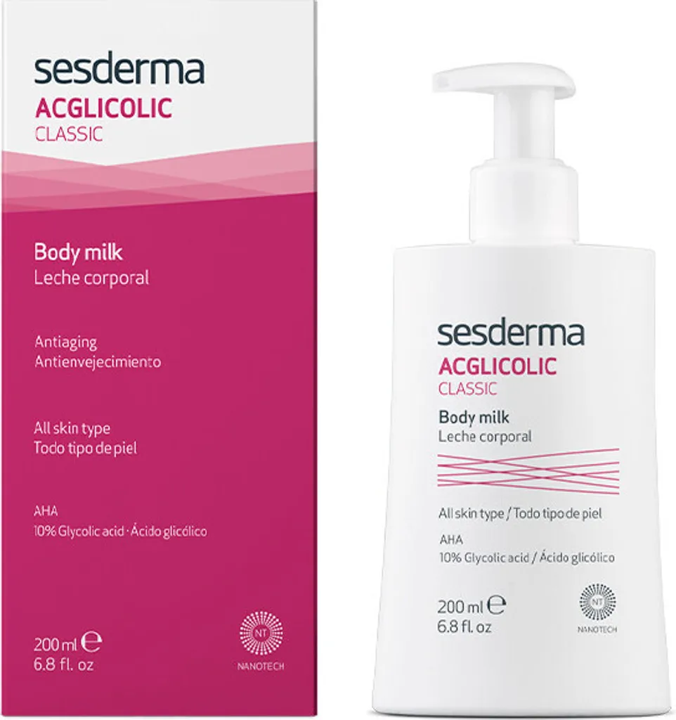 Adieu Peau Rugueuse avec Sesderma Acglicolic 200 ml : Soin Corps Lissant