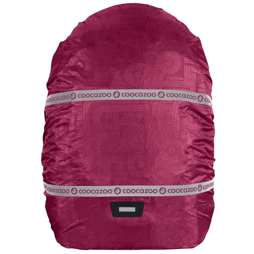coocazoo Regenschutz Sicherheitshülle Berry rot Produktbild 