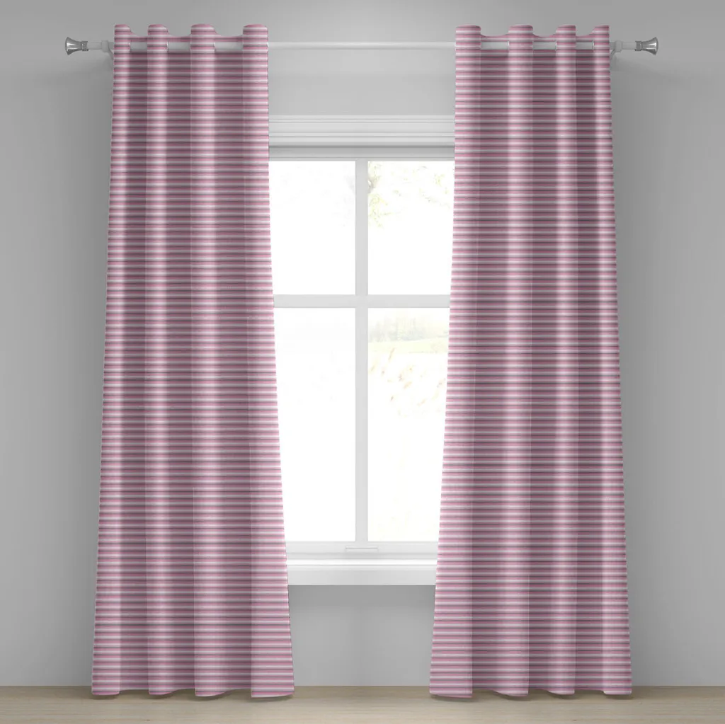 Tende ABAKUHAUS Rosa Grigio Moderne 280x175cm | Arredo Casa Chic