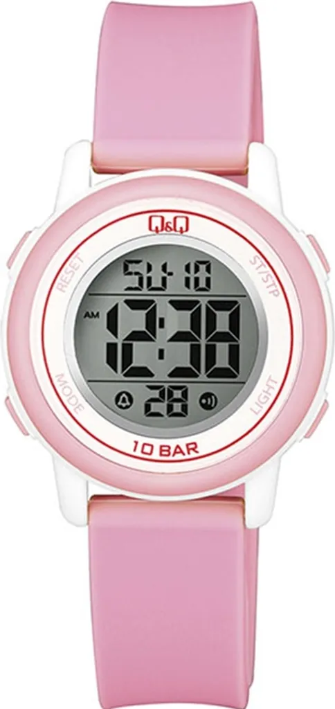Montre Analogique Q&Q M208J004Y Homme et Femme Style Sport Chic Noir