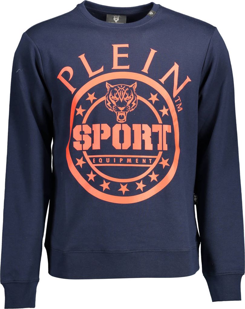 Herren Langarm-Pullover Blau: Stylisches Sweatshirt mit Produktbild 