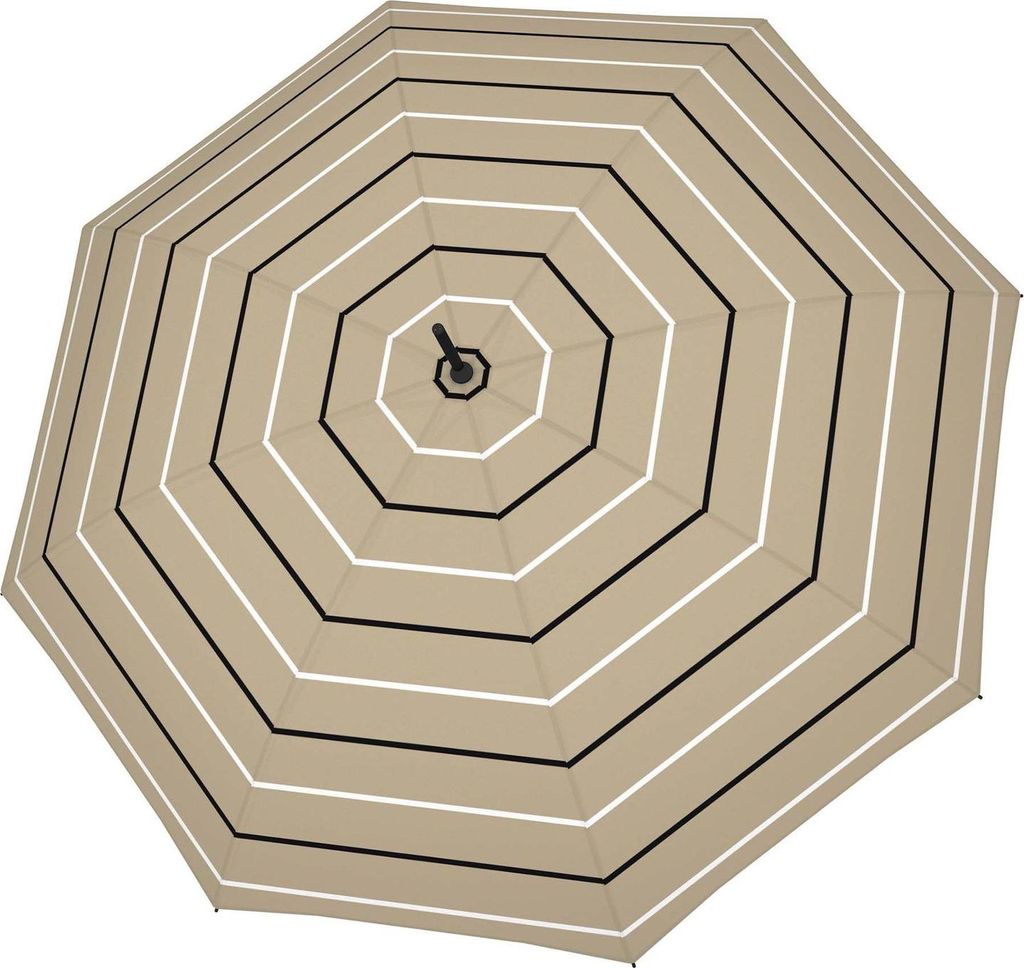 doppler Stockregenschirm Regenschirm Fiber Flex Long AC Classy Sand taupe