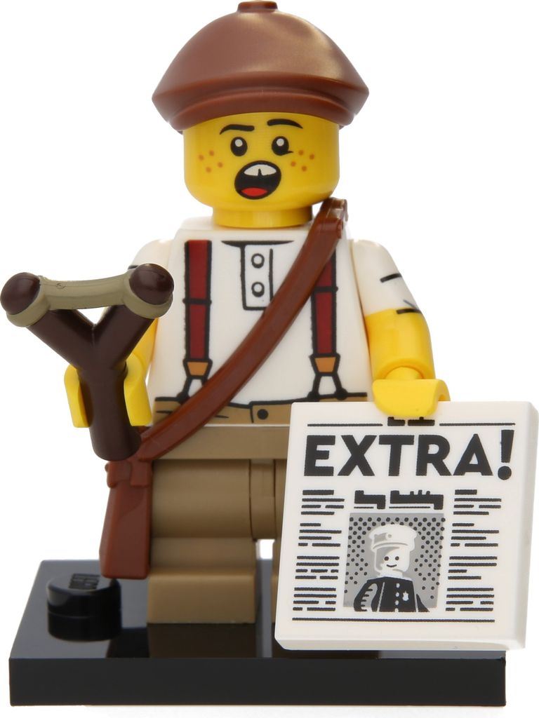 LEGO 71037 Minifigures - Serie 24 - 12 - Zeitungsjunge