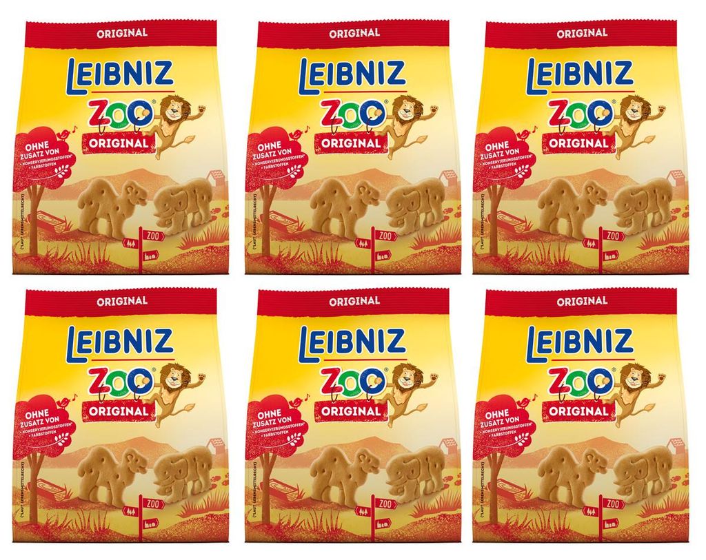 Leibniz mini biscotto al burro croccante Zoo Original 125g Immagine del prodotto 