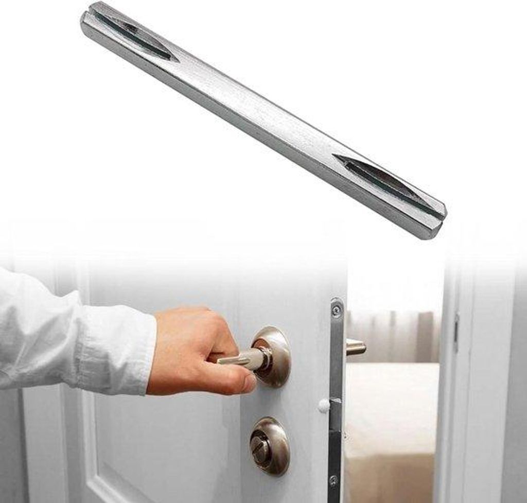 Vierkante Schraubensatz 8 x 100 mm für Türen und Innentüren