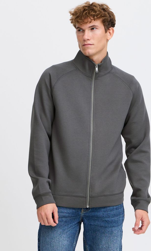 CASUAL FRIDAY CFSigurd Herren Sweatjacke Cardigan Jacke Sweater mit Reißverschluss Stehkragen leicht elastisch Regular fit