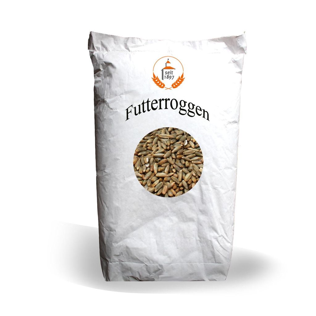 Roggen 25 kg Landroggen Futterroggen für Geflügelfutter Produktbild 