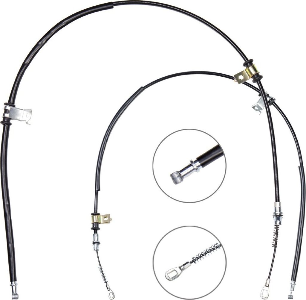 RIDEX Handbremsseil Seilzug Feststellbremse für OPEL ANTARA Hinten Links Hinten Rechts 124C1219