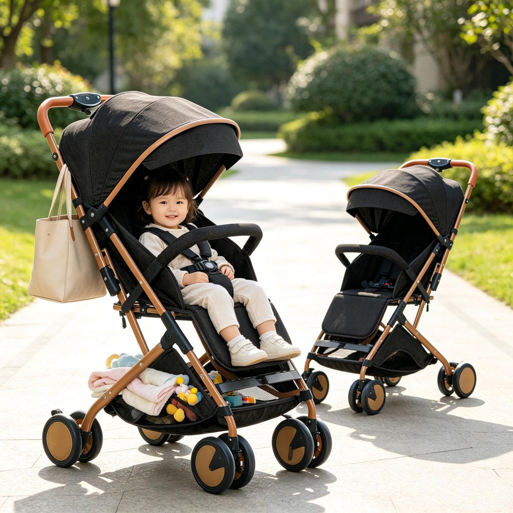 Kinderbuggy Klappbar mit Liegefunktion,Reisebuggy Produktbild 