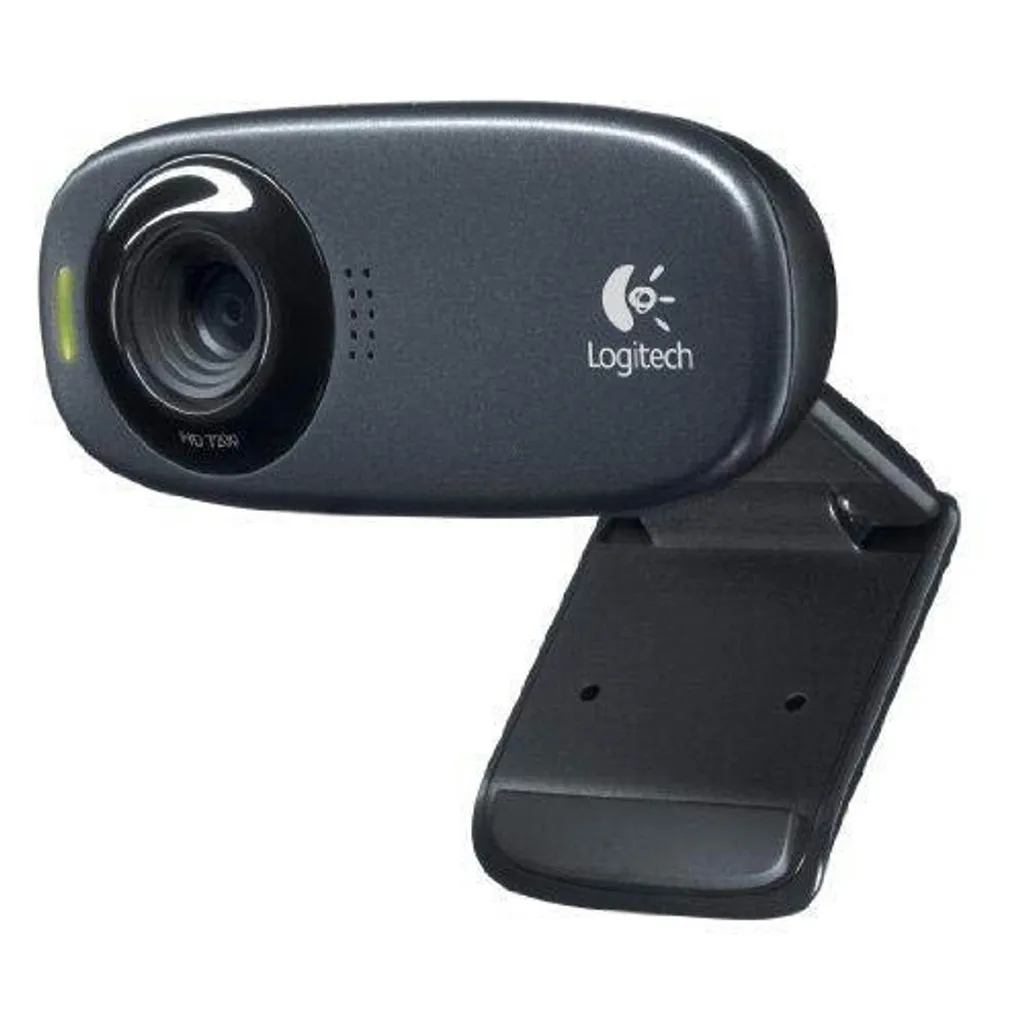 Webcam HD C310 Logitech : Solution Vidéo Nette pour Faible Luminosité