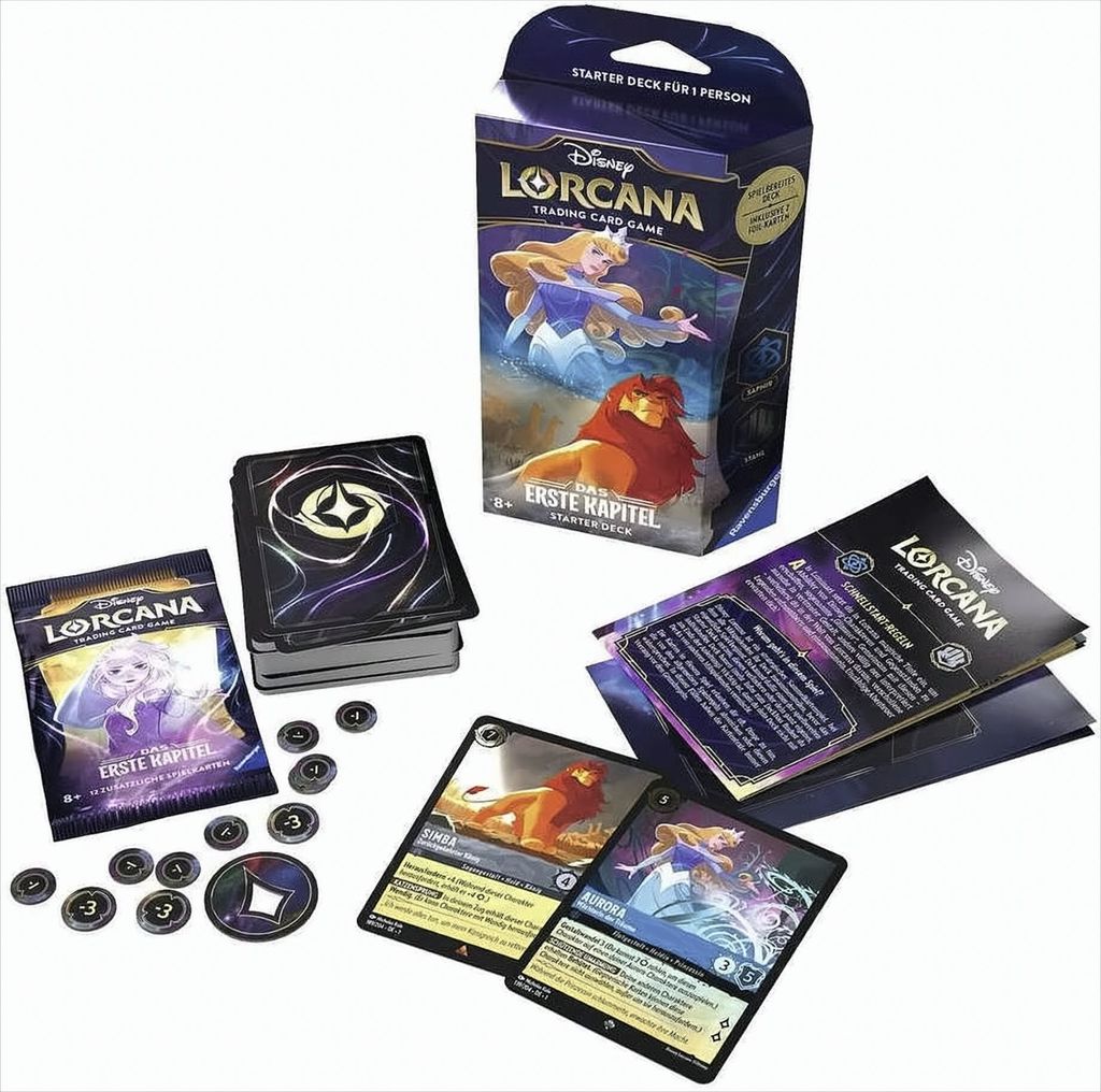 Ravensburger LORCANA 1 STARTER SAPHIR SAPHIR Produktbild 