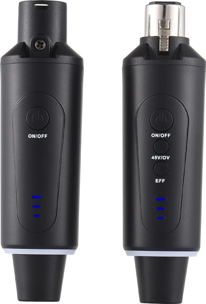 Système micro sans fil XLR UHF rechargeable anti-interférence