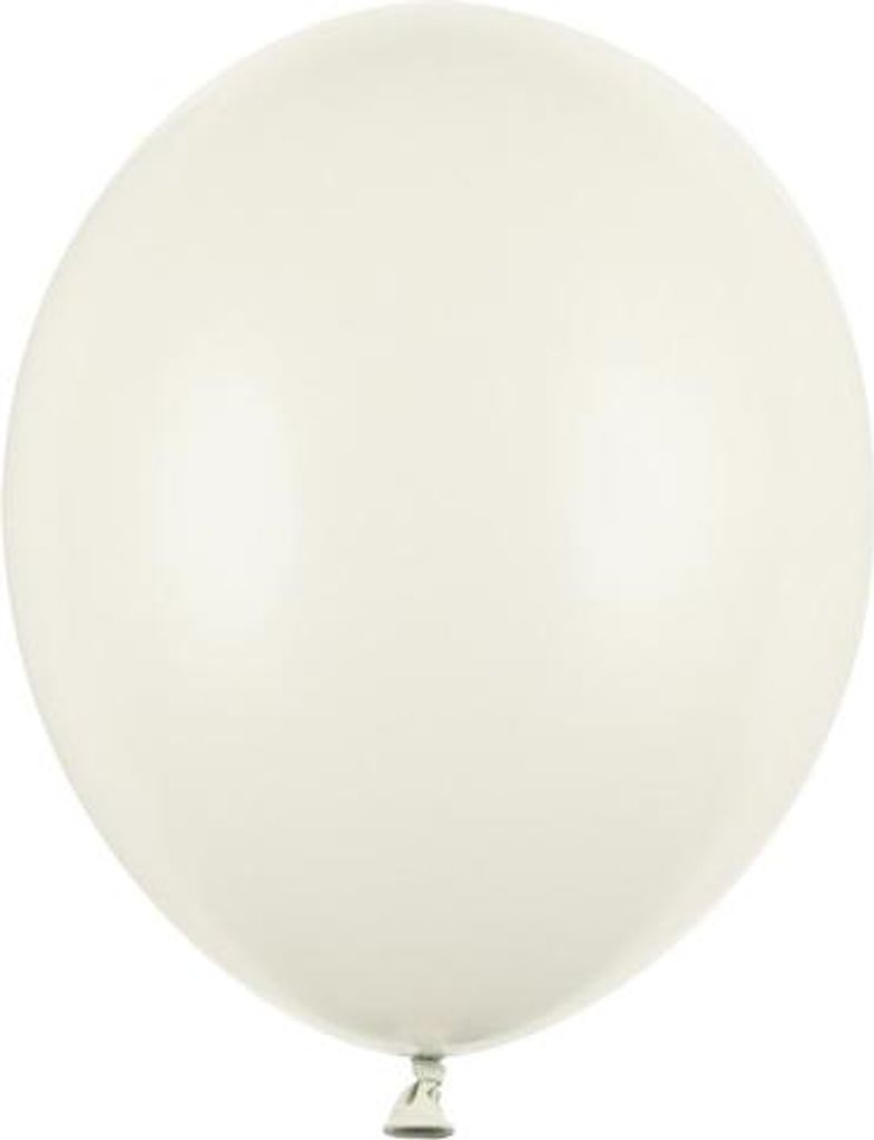 Strong Balloons 30cm, Pastel Light Cream (1 Packung / 100 Stück)
