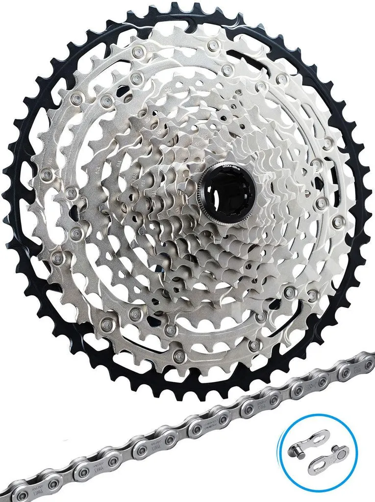 Shimano SLX CN-M7100 et CS-M7100 Kit d'Usure 12V 10-51 Dents pour VTT