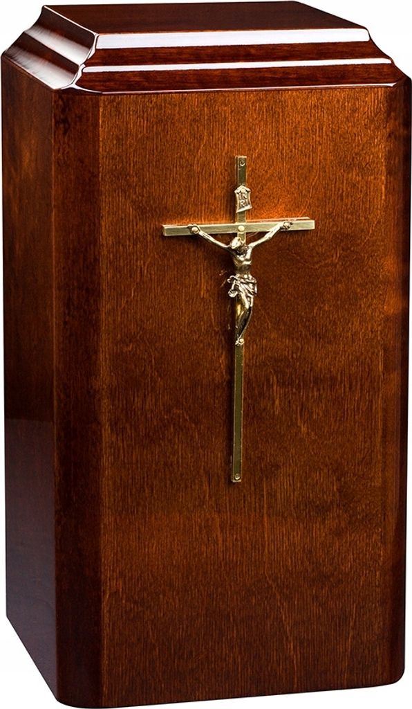 Holzurne Für Menschliche Asche