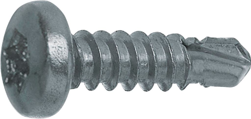 Bohrschrauben mit Linsenkopf 4.8x 22 TX25 verzinkt Linsenbohrschrauben DIN7504N - 500 Stück - 500 Stück