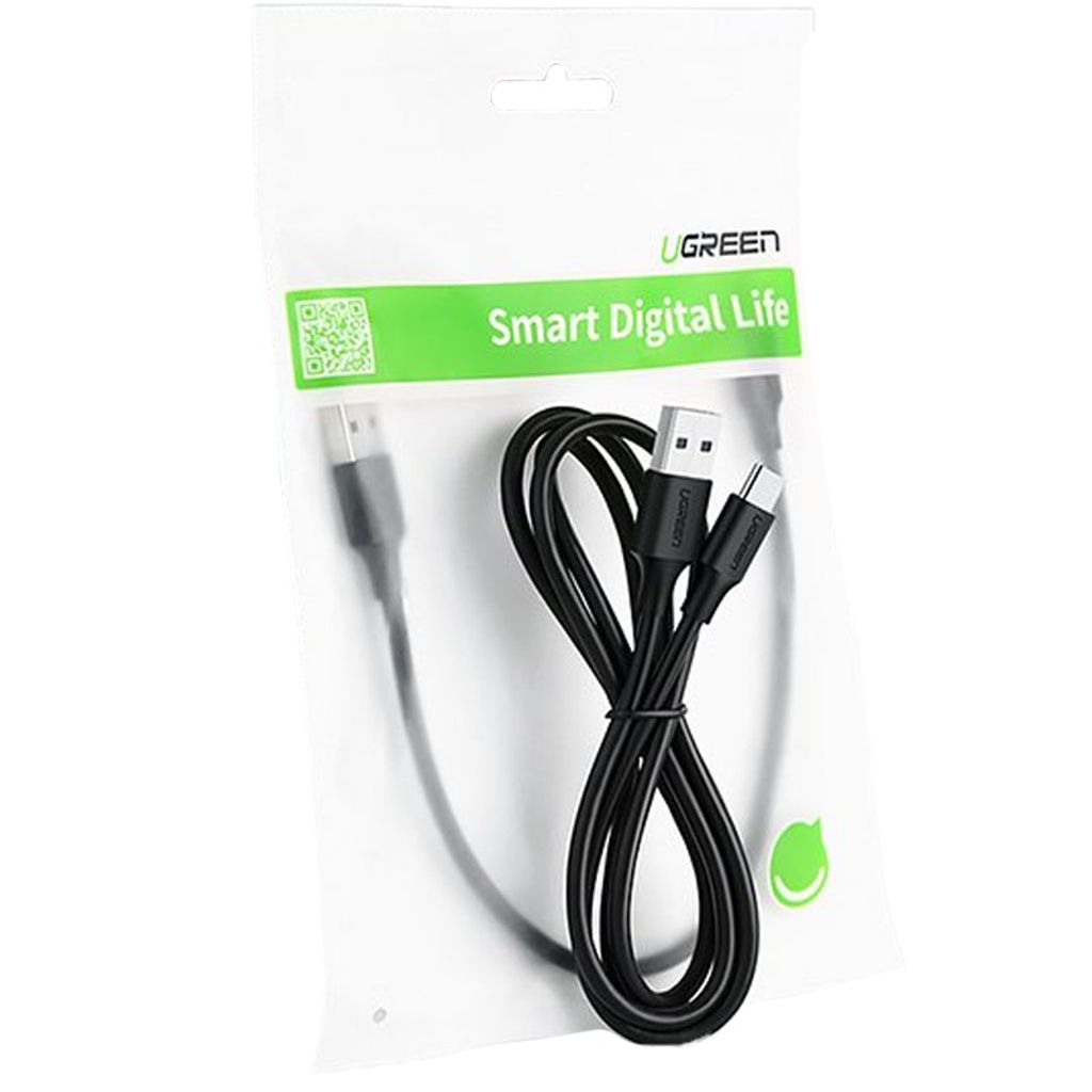 Ugreen 60118 Kabel USB 2.0 2 m USB C USB A Czarny Zdjęcie produktu 