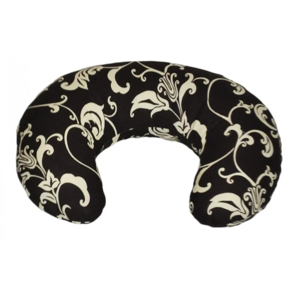 Petit coussin d'allaitement ergonomique à motif fleuri pour nourrisson