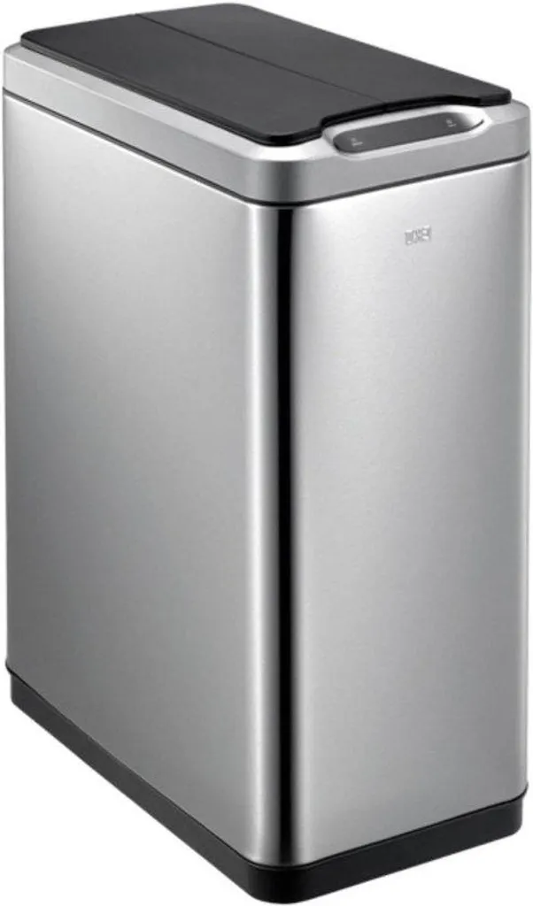Solution tri des déchets cuisine 40L - Double bac inox pour recyclage