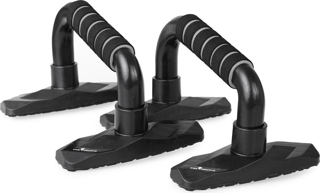 2 Push up griffe bis 100 kg handstandgriffe Gym Fitness Calisthenics Grau