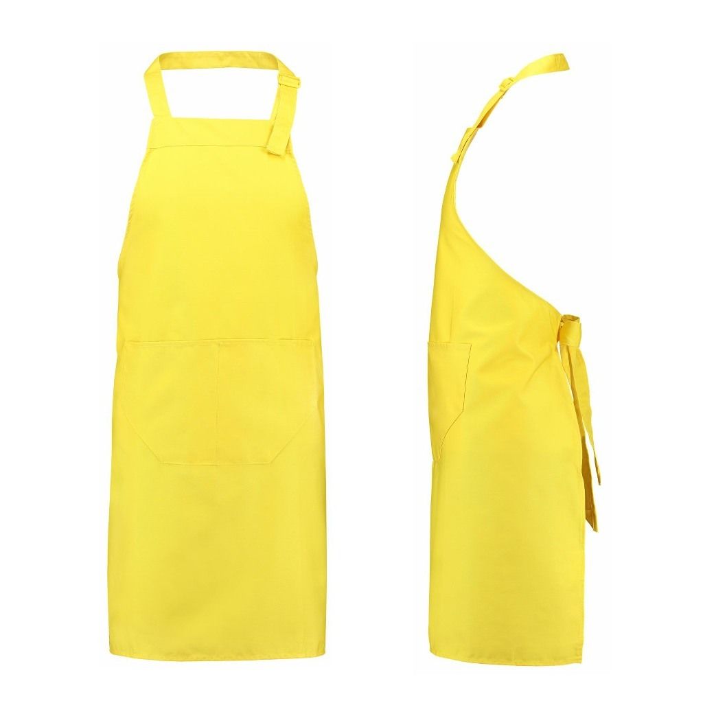 Grembiule da cucina Benza - Giallo - 75 x 85 cm Immagine del prodotto 