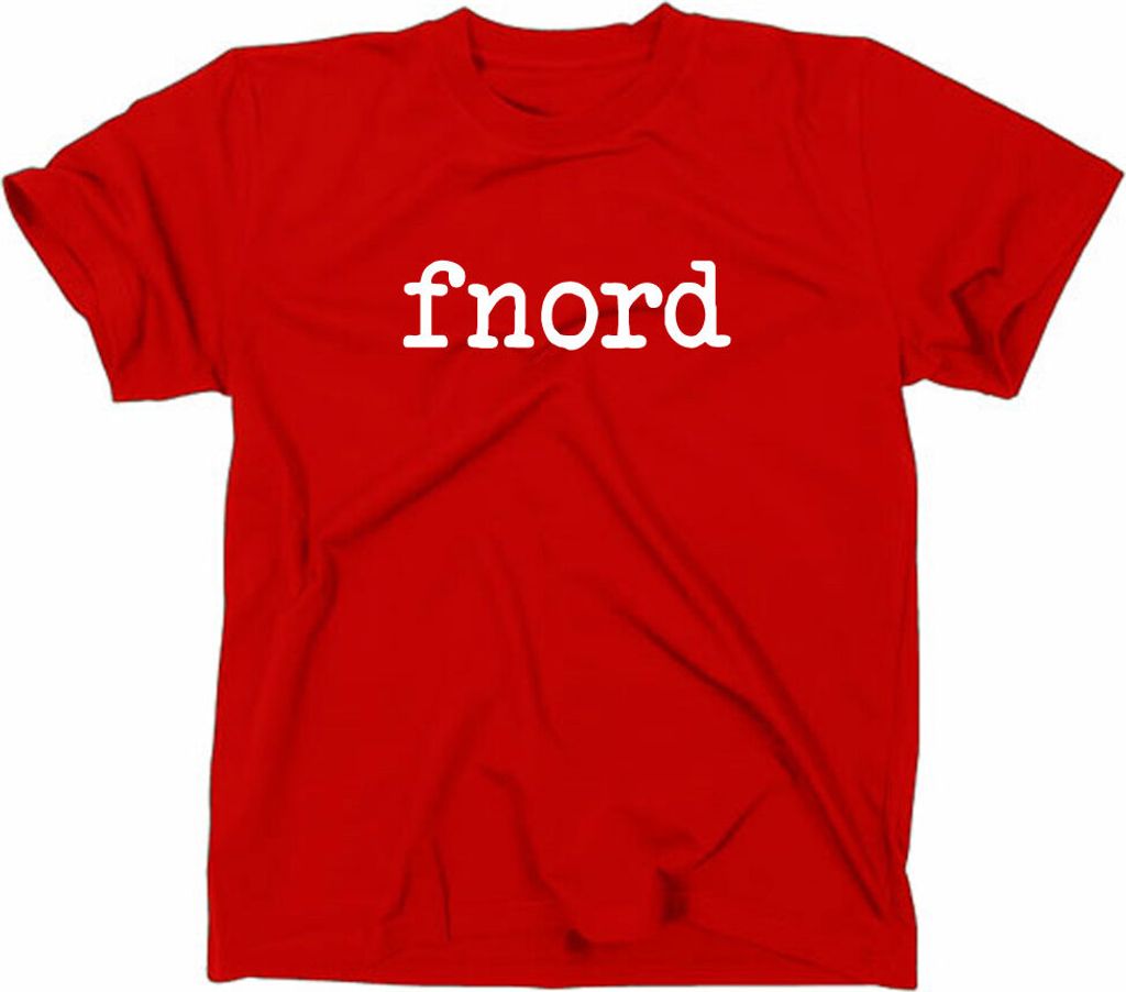 Styletex23 T-Shirt Fnord Illuminatus, rot, M