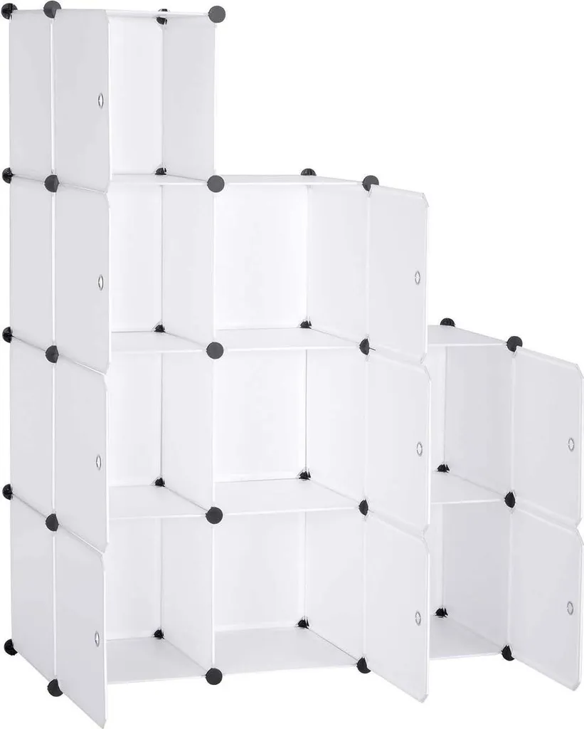 Meuble de rangement Rootz 9 cubes étagère à chaussures modulable 111cm - 7