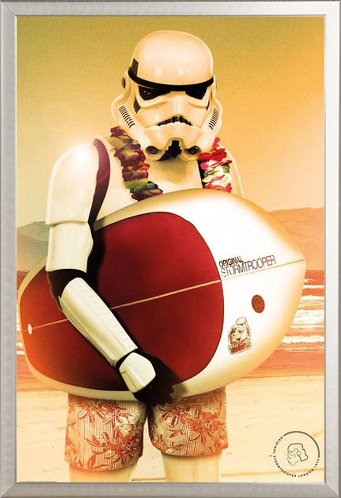 Affiche Retour vers le Futur Cadre Argent Shinsuke Interchangeable Alu