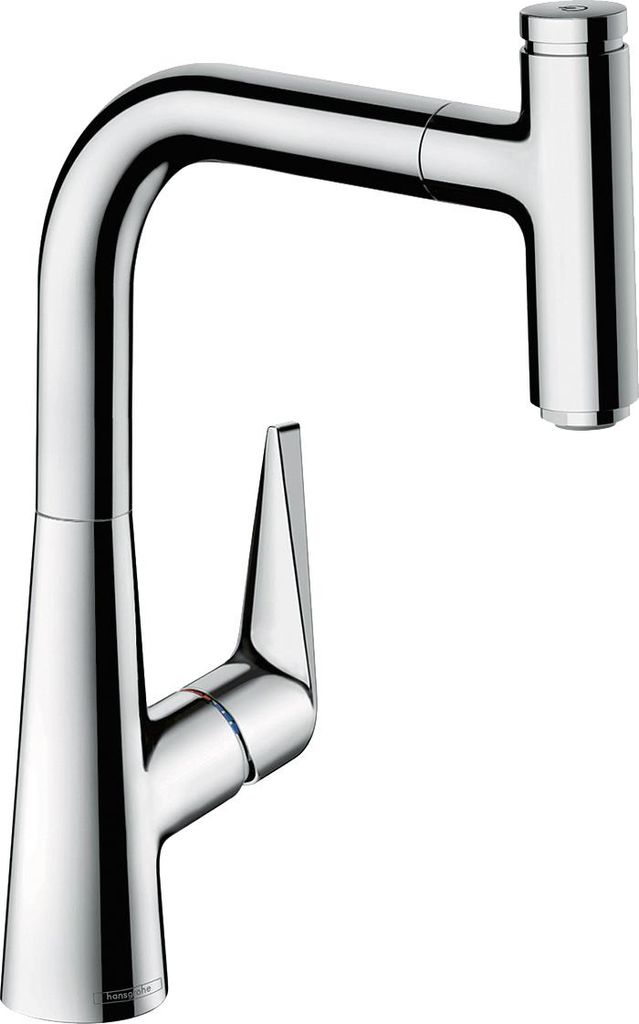 hansgrohe Talis Select M51 Einhebel-Küchenmischer 220, Ausziehauslauf, 1-jet, 72822000