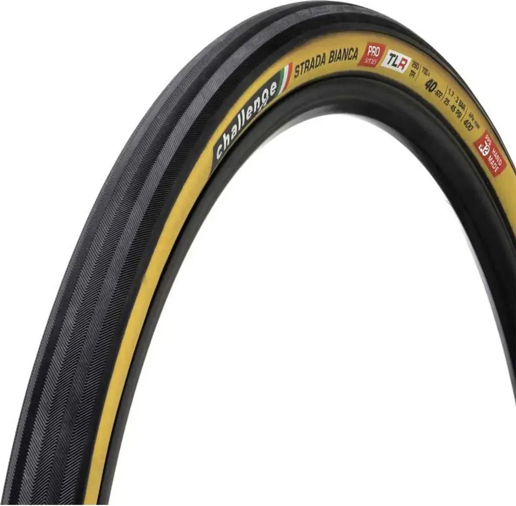 Pneu Gravel Confort Challenge Strada Bianca Pro 700 x 45 Rigide Gold