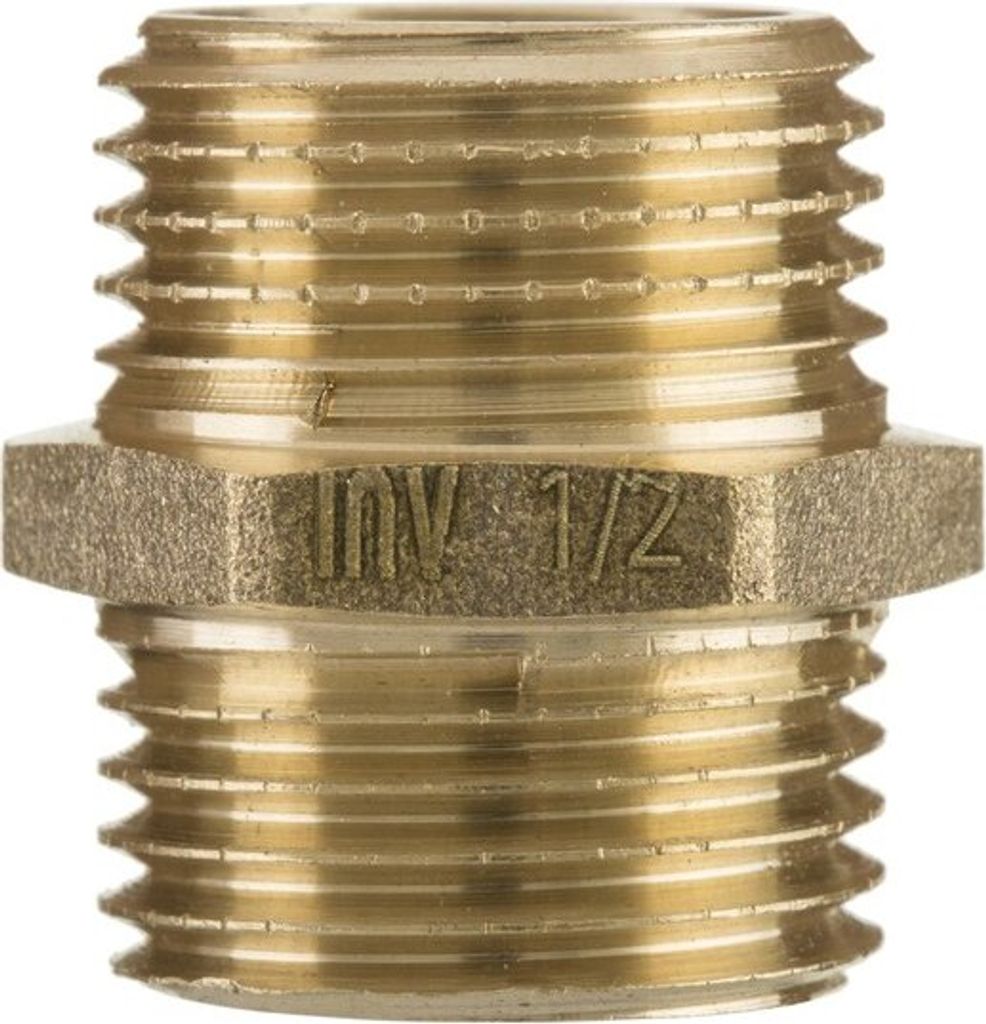Messing-Kupplungsnippel 1/2'' - H/Zm-03-015