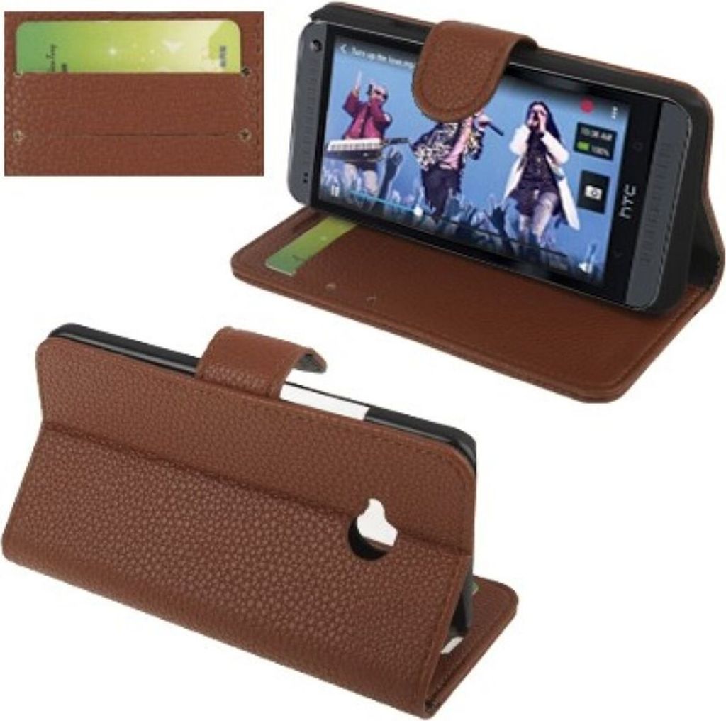 Handyhülle Horizontal Flip mit Credit Card Slots für HTC Produktbild 