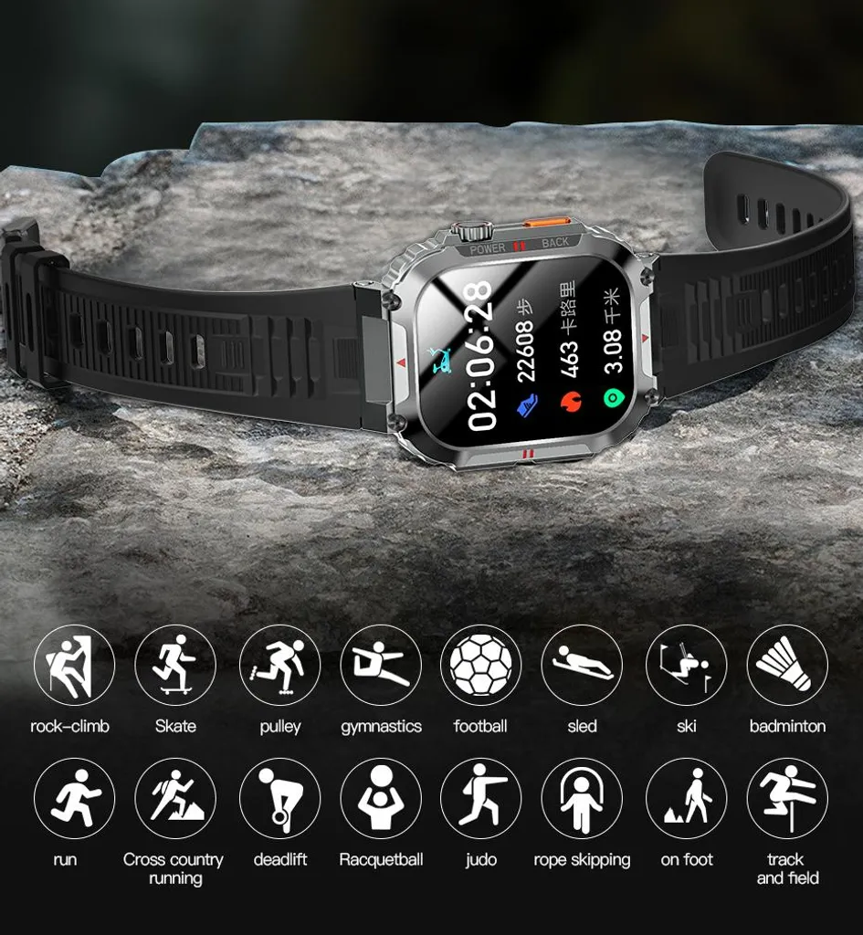 Recensione Smartwatch C58 Arancione: Display AMOLED e Chiamate HD - 7