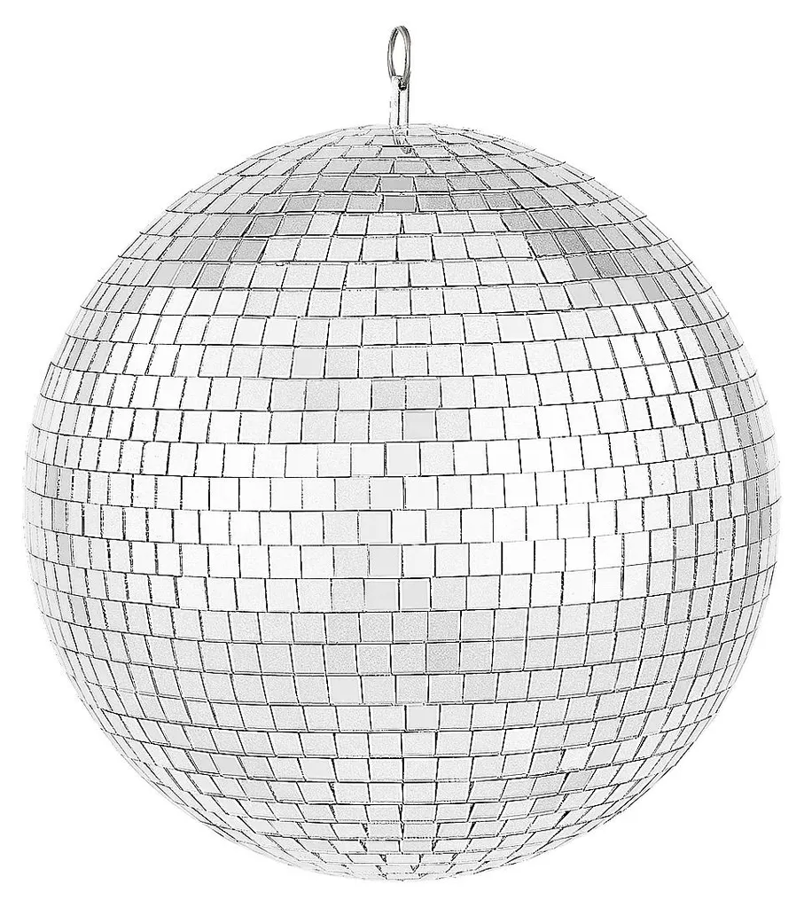 Boule disco 12 pouces robuste avec installation facile pour soirée