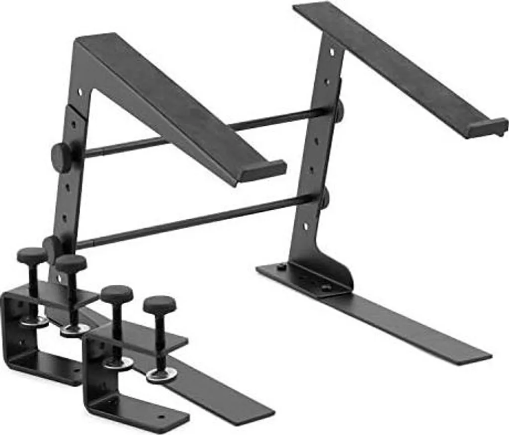 Rehausseur Ordinateur Portable DJ Tiger LEC14-BK - Support de Table