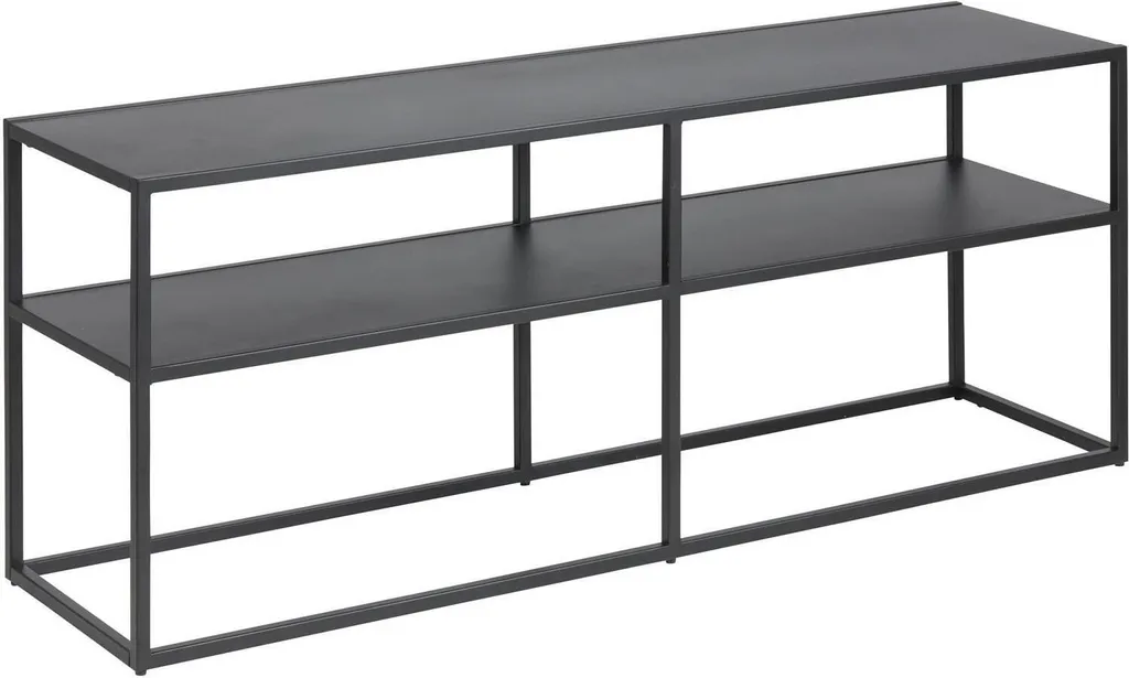 Meuble TV Salon Style Industriel New Haven - Support TV Acier 120 cm