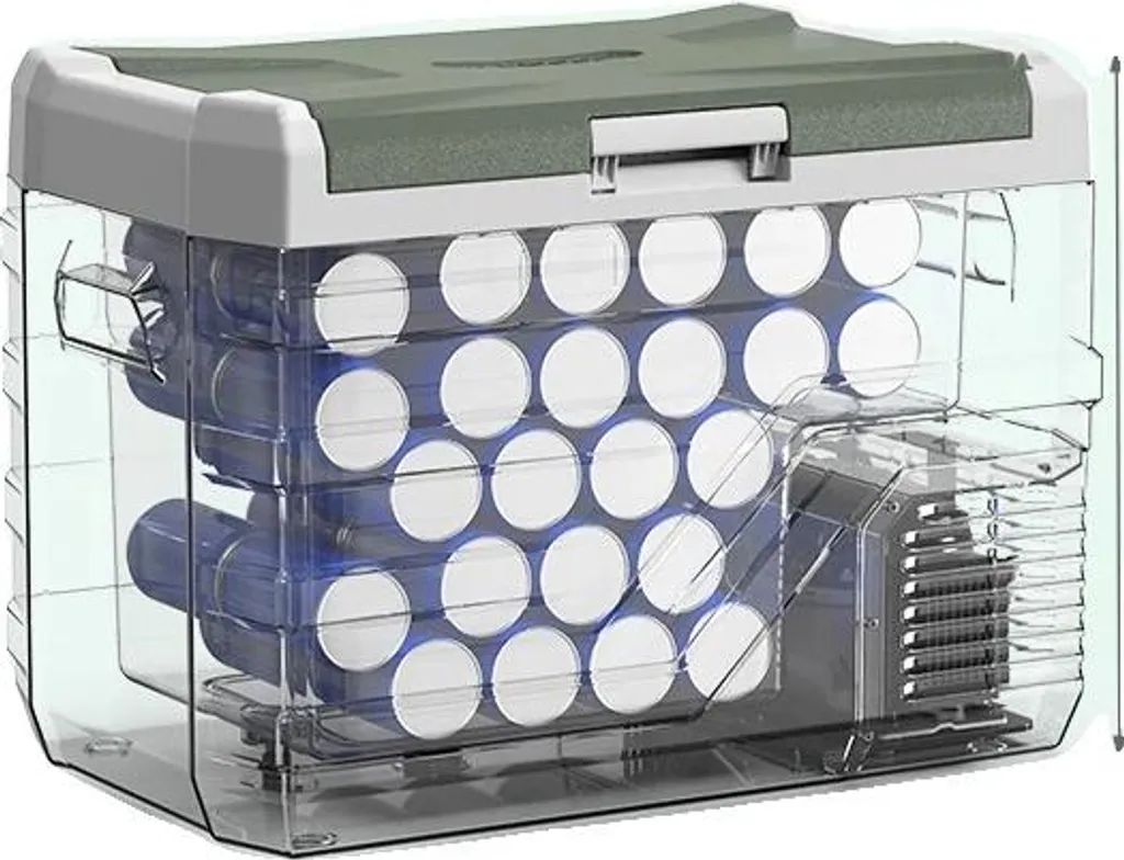 Réfrigérateur portable 35L - Glacière compresseur 12V 230V IceCool X