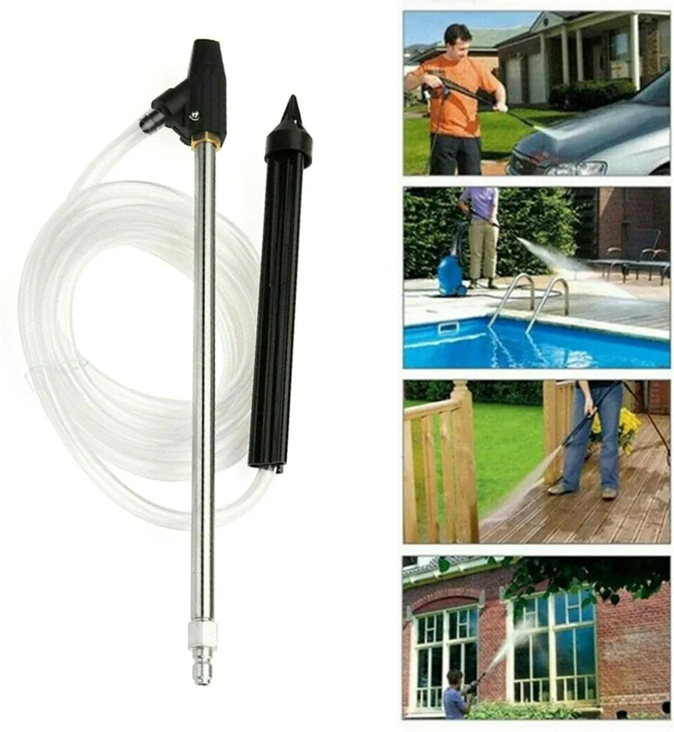 Kit de Sablage Haute Pression avec Buse Céramique Anti-Usure Durable - 3