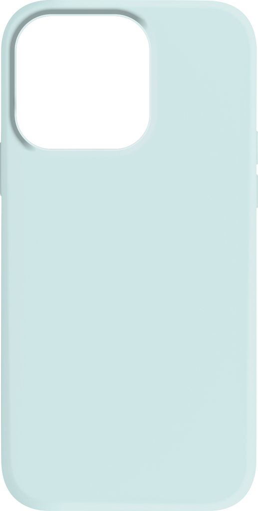 Moxie, Schutzhülle iPhone 15 Pro Mikrofaser Innenseite Erhöhter Rand, Blassblau