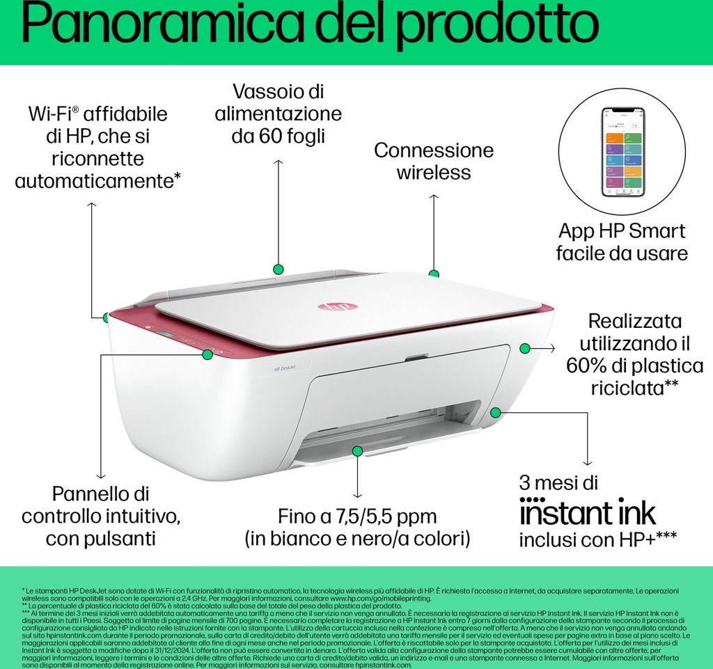 Tlačiareň HP DeskJet 2823e All-in-One Obrázok produktu 4