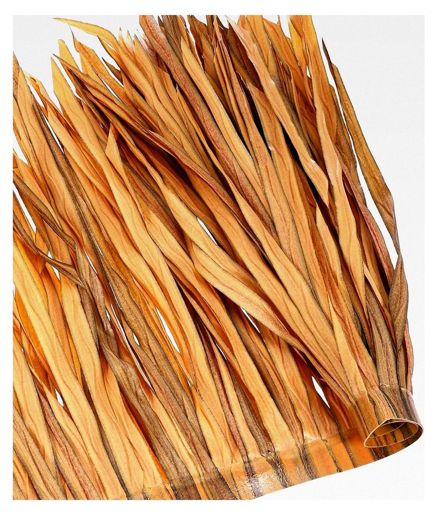 Tiki Strohdach, 101,6 x 50,8 cm, mexikanische künstliche Palmenstrohrollen für Garten, Terrasse, Tiki-Bars, Zaun und Party-Dekoration