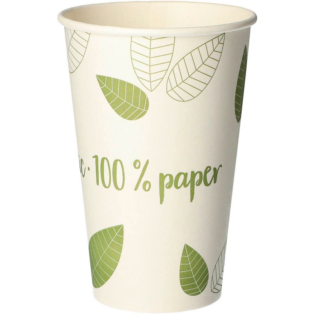 PAPSTAR 88235 50 PAPSTAR Einweg-Trinkbecher pure ZERO 0,3 l Image du produit 