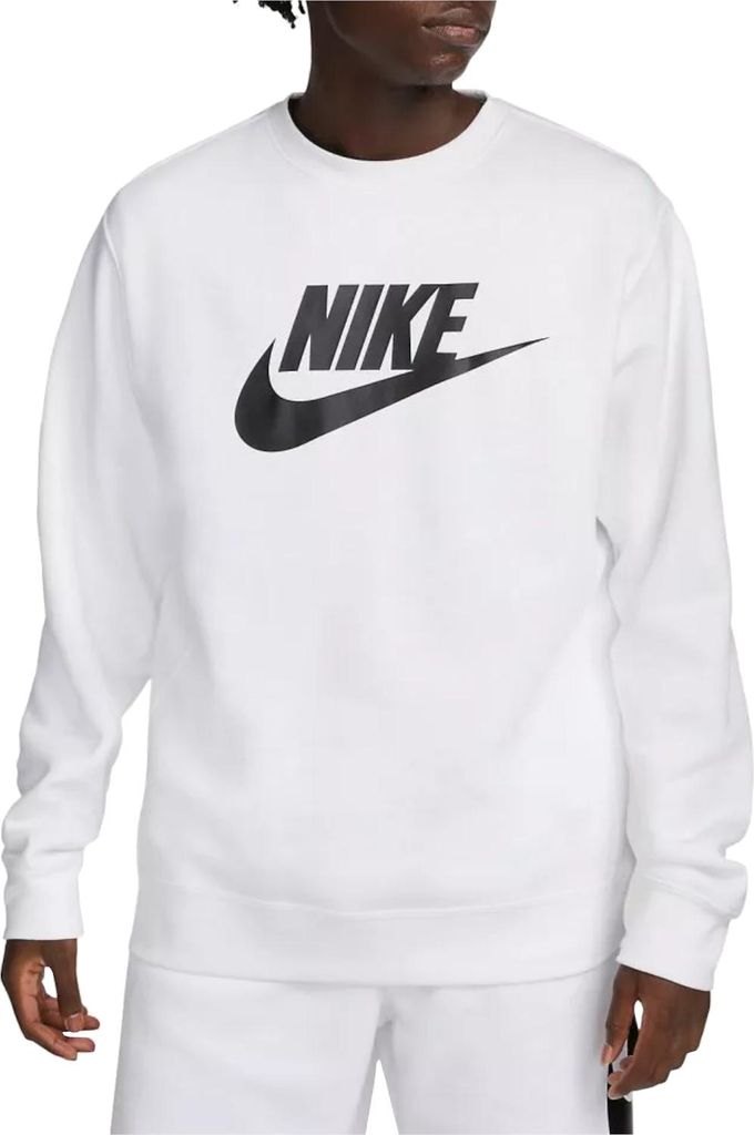 Nike Sportswear Club Fleece DQ4912-100, Sweatshirt, Herren, Weiß