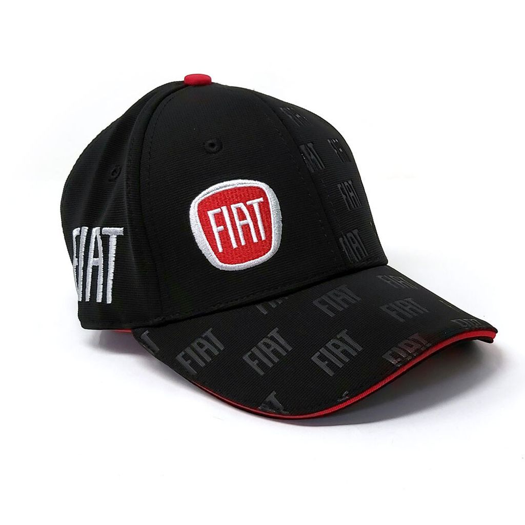Visiere curve per cappelli neri Fiat Immagine del prodotto 