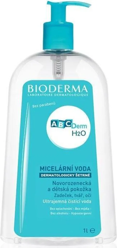 ABCDerm Acqua Micellare H2O Acqua Micellare per Bambini 1000 - BIODERMA